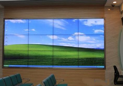 凤县液晶拼接屏的另类用法。